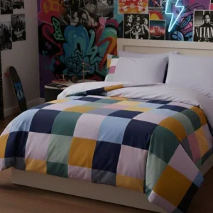 Parure Copripiumino RiScatto Patchwork Puro Cotone