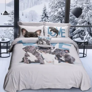 Parure Copripiumino Bulldog Happidea